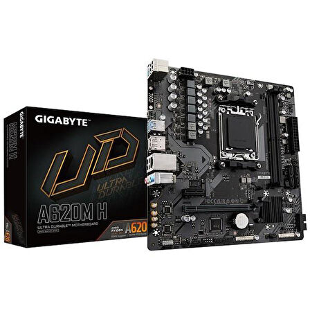 GIGABYTE A620M-H DDR5 HDMI PCIe 16X v4.0 AM5 mATX