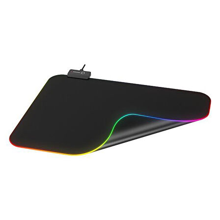 Rampage MP-21 Siyah 252*328*3mm RGB Ledli Gaming Mouse Pad