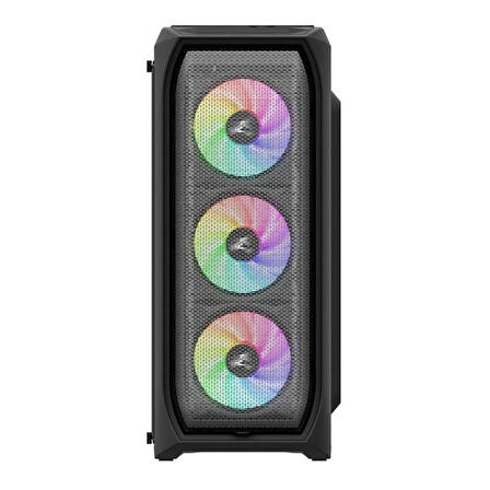 ZALMAN 700W  N5-MF 4-RGB FANLI GAMING MID TOWER PC KASASI