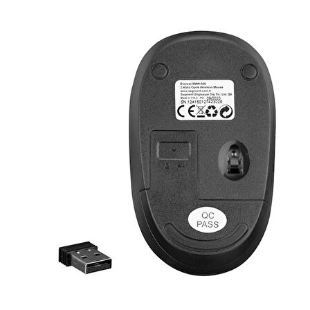 Everest SMW-666 Usb Kırmızı 2.4Ghz Optik Kablosuz Mouse