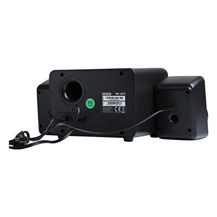 DARK DK-AC-SP214 2+1 11W Siyah 7 Farklı Renk Titreşimli LED Bluetooth Hoparlör