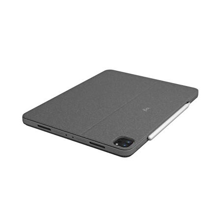 LOGITECH Combo Touch Dokunmatik Panelli Klavyeli Kılıf Gri Ipad Pro 12.9 Inc 5. Gen. 920-010186