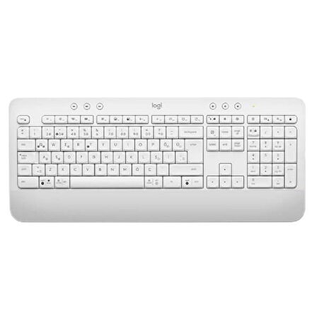LOGITECH Q SIGNATURE 920-010973 Kablosuz Beyaz Klavye