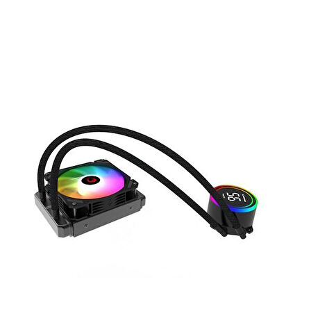 RAMPAGE 120MM HELIOS C13 RGB AM5-1700P SIVI SOĞUTMALI İŞLEMCİ FANI