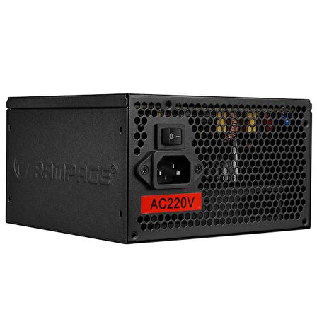 RAMPAGE 600W 80+ RMP-600-80P POWER SUPPLY