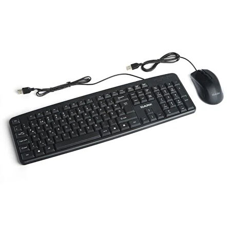 Dark F DK-AC-KM1040F Kablolu Ofis Klavye & Mouse Set