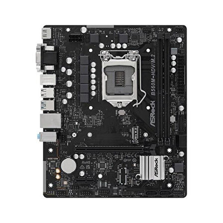 ASROCK B560M-HDV/M.2 DDR4 HDMI-DVI PCIE 3.0 1200p v2 mATX