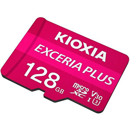 KIOXIA 128GB Exceria Plus LMPL1M128GG2 Microsd Hafıza Kartı