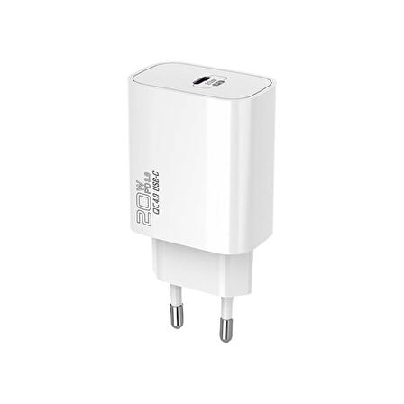 S-link SL-EC62PD PD lightning Kablolu 20W PD3.0/Quick Charge QC4.0 Hızlı Ev Şarj Adaptörü