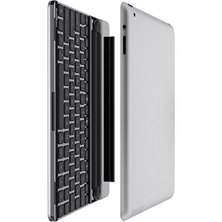 Belkin BLK-F5L141eaBLK-WHT Siyah Bluetooth iPad3G Q Multimedia Kablosuz klavye