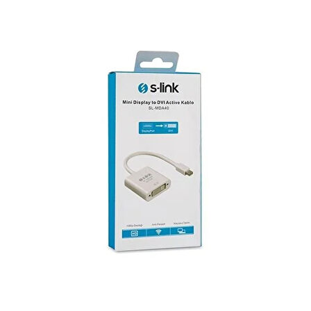 S-link SL-MDA40 Mini Display to DVI Active Kablo