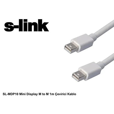 S-link 1metre SL-MDP10 mDP-mDP Çevirici Kablo