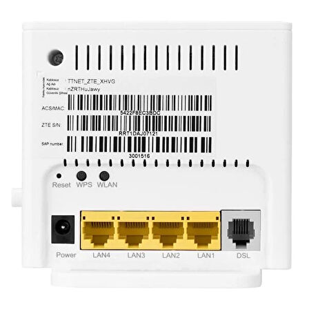 ZTE ZXHN H108N 4Port N300 Kablosuz Adsl 2+ Modem Router