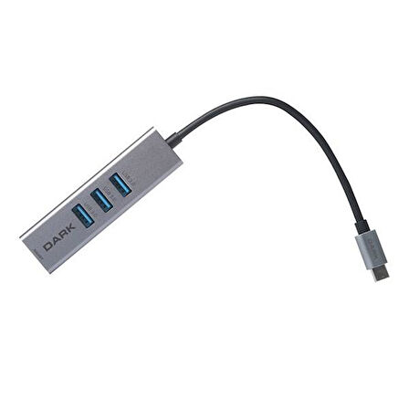 DARK DK-AC-U31X3GL Gigabit USB 3.0 Ethernet 3x USB Çoklayıcı