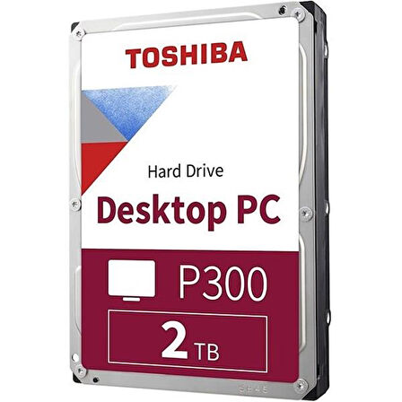 TOSHIBA 2TB P300 HDWD320UZSVA 256MB 7200RPM SATA-3 PC DİSKİ