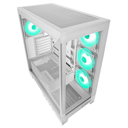 RAMPAGE HYDRA V2 WHITE GAMING EATX PC KASASI BEYAZ