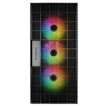 RAMPAGE AZZA V2 4-RGB FANLI GAMING MID-TOWER PC KASASI