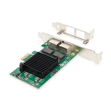 DIGITUS 2port DN-10132 Gigabit PCIe Ethernet Kartı