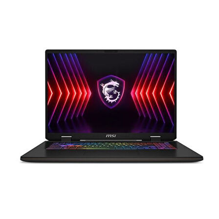 MSI 17" SWORD 17 Hx B14VEKG-053XTR CORE i7 14700Hx-32GB DDR5 RAM-6GB RTX4050-1TB NVME-FDOS