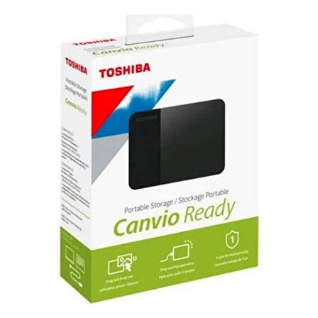 TOSHIBA 2TB 2.5" CANVIO HDTP320EK3AA USB 3.2 Harici Disk