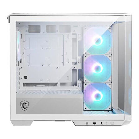MSI MAG PANO M100R PZ 4-ARGB FANLI GAMING MICRO-TOWER PC KASASI BEYAZ