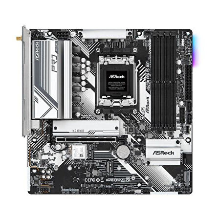 ASROCK A620M PRO RS WIFI-6E DDR5 HDMI-DP PCIE 4.0 AM5 MATX