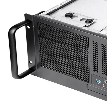 SilverStone RM41-506 4x3.5" HDD, 6x5.25" Rackmount USB 3.1 Gen1 4U ATX Server Kasa (SST-RM41-506)