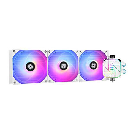 THERMALRIGHT 360MM AQUA ELITE 360 v3 ARGB SIVI SOĞUTMALI AM5-1700P İŞLEMCİ FANI BEYAZ