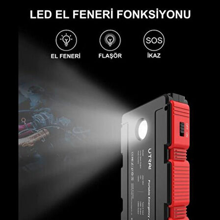 UTRAI Jstar Mini 13000mAh Jump Starter Taşınabilir Akü Takviye Kiti (JS-MINI)