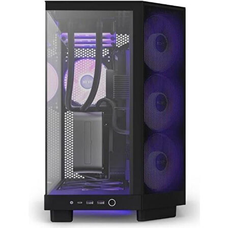 NZXT H6 FLOW CC-H61FB-R1 GAMING MID-TOWER PC KASASI