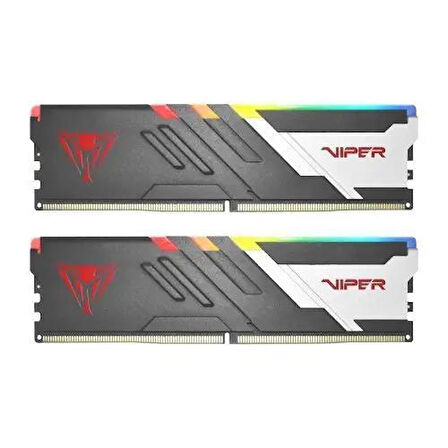 PATRIOT 32GB (2X 16GB) DDR5 6400MHZ CL32 RGB DUAL KIT PC RAM VENOM PVVR532G640C32K