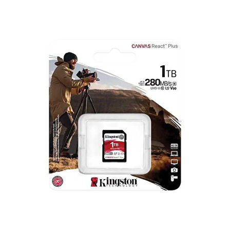 KINGSTON 1TB React+ SDR2V6/1TB SDXC HAFIZA KARTI