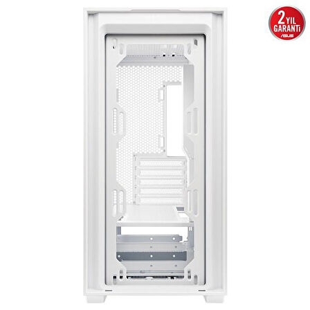 ASUS A21 PLUS GAMING FANSIZ MID-TOWER PC KASASI BEYAZ