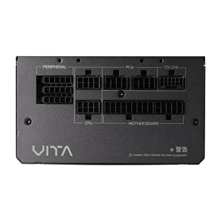FSP 1000W 80+ GOLD VITA GM1000W PCIE 5.1 Tam Modüler Power Supply