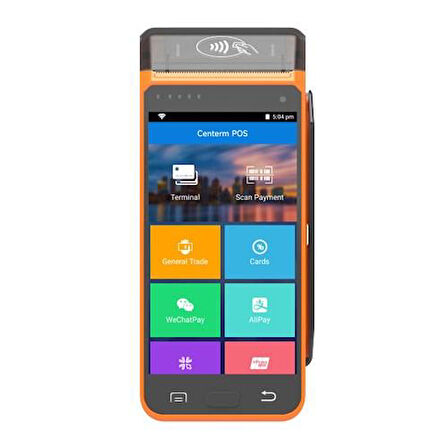 CENTERM 5.5" K9 2GB RAM-16GB ROM-4G POS TERMİNAL