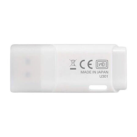 KIOXIA 64GB USB 3.2 U301 LU301W064GG4 Beyaz Taşınabilir Bellek