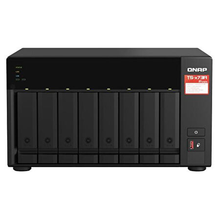 QNAP TS-873A-32GB RYZEN V1500B 32GB RAM- 8-diskli Nas Server (Disksiz)