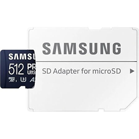 SAMSUNG 512GB PRO ULTIMATE MB-MY512SA/WW MICRO-SD HAFIZA KARTI