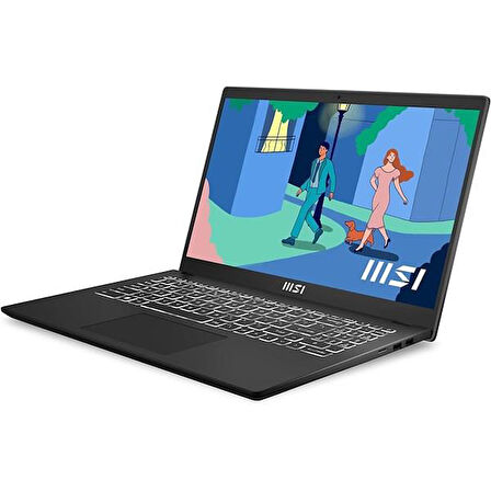 MSI 15.6" MODERN 15 F13MG-031XTR CORE i5 1335U-16GB RAM-512GB NVME-FDOS