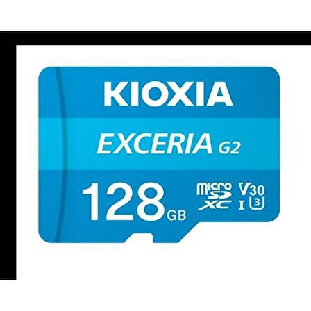 KIOXIA 128GB EXCERIA G2 LMEX2L128GG2 MICRO-SD HAFIZA KARTI