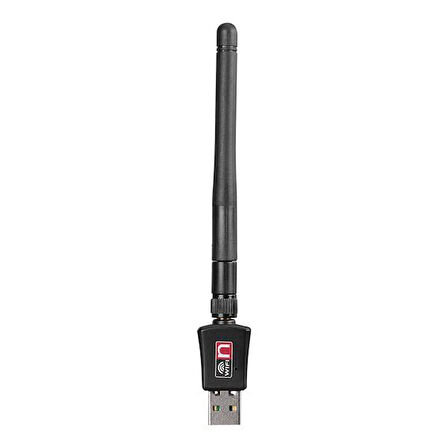 Hytech HY-310N N300 2.4GHz 2dBi Harici Antenli Usb Kablosuz Adaptör