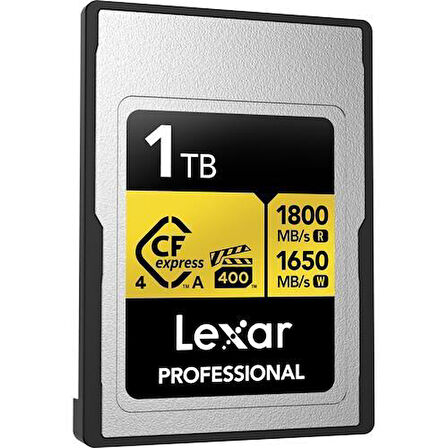 LEXAR 1TB PROFESSIONAL GOLD LCAGOLD001T- RNENG CFEXPRESS 4.0 TYPE-A KART