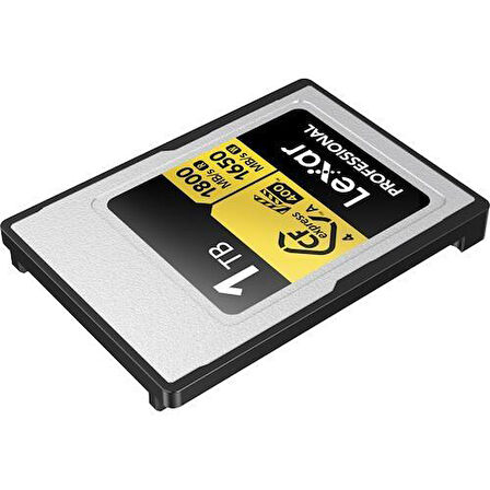 LEXAR 1TB PROFESSIONAL GOLD LCAGOLD001T- RNENG CFEXPRESS 4.0 TYPE-A KART