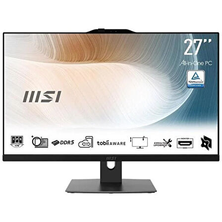 MSI 27" MODERN AM272P 12M-690XTR CORE i7 1255U-64GB RAM-1TB NVME-FDOS
