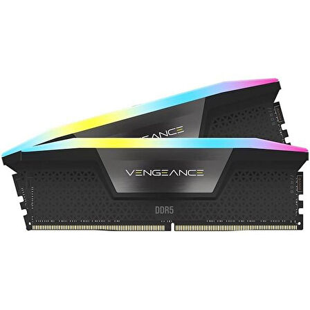 CORSAIR 96GB (2X 48GB) DDR5 6400MHZ CL32 RGB DUAL KIT PC RAM VENGEANCE RGB CMH96GX5M2B6400C32