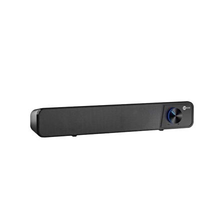 LENOVO LECOO DS111 Stereo USB+3.5mm Jack Siyah 6w RMS Soundbar Speaker