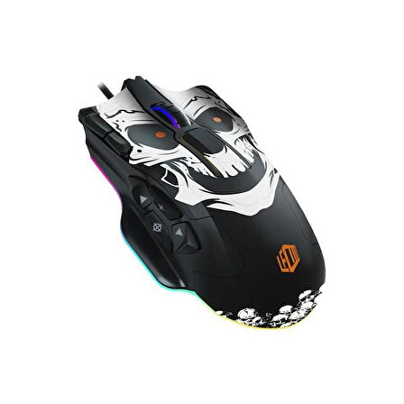 LENOVO LECOO MG1102 USB RGB Led Aydınlatmalı 8200dpi Mouse Pad Hediyeli Gaming Optic Siyah Mouse