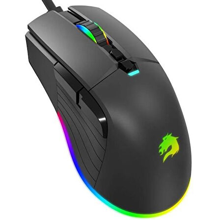 GameBooster M12 Vital RGB Aydınlatmalı Siyah Profesyonel Gaming Mouse 12800dpi