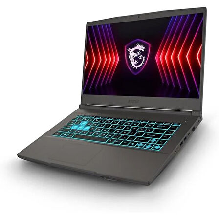 MSI 15.6" THIN 15 B12VE-1892XTR CORE i7 12650H 64GB- 1TB M2 NVME- 6GB RTX4050 FDOS