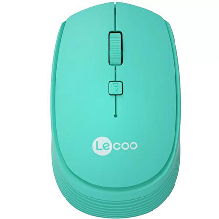 LENOVO LECOO WS202 Kablosuz 1200dpi Optic Turkuaz Mouse